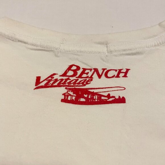 Bench Vintage Clothing Lifestlyle Tshirt Boys Kids Size Large Baseball Shirt - Picture 15 of 16